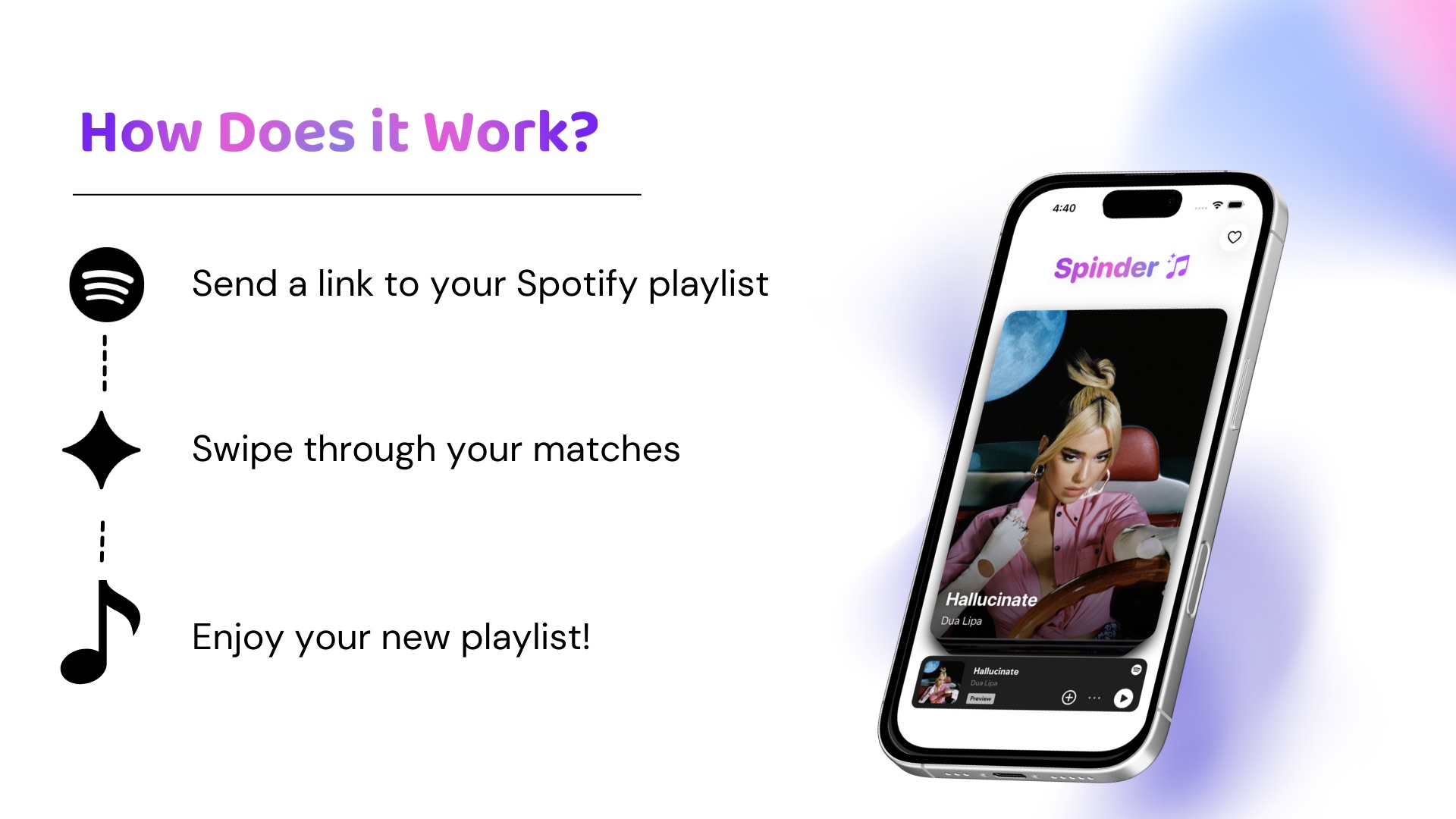 Spinder project screenshot